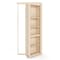 Invisidoor Maple Flush Mount 36 in. x 80 in. Unfinished Assembled Bookcase Door ID.BC36.MA - alternate 2